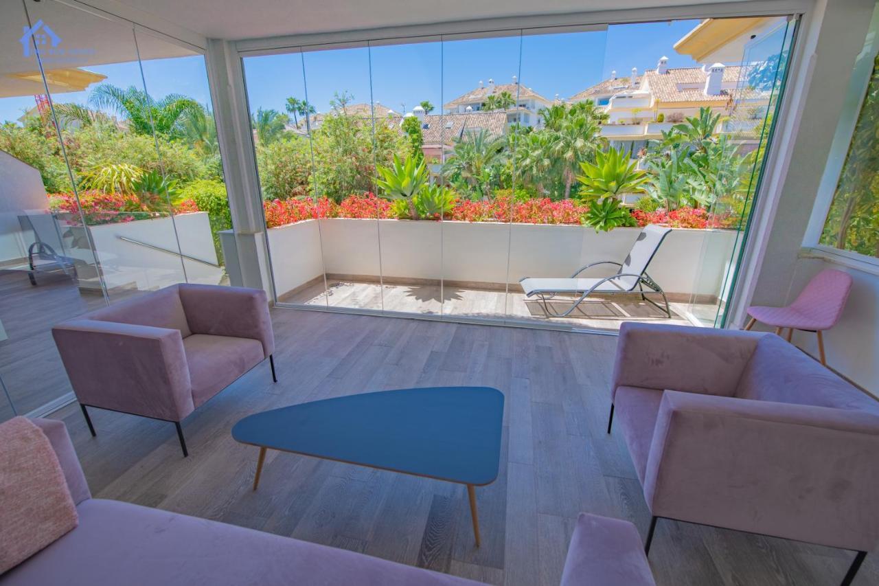 Luxury Apartment At Lomas Del Rey, Puente Romano Марбелья Экстерьер фото